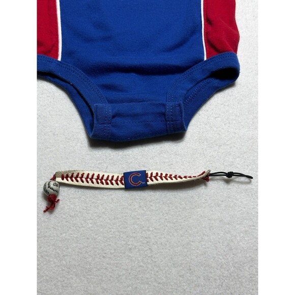 Chicago Cubs Nike Team Infant One-piece Unisex 3/6 Months Plus Bracelet - Picture 3 of 10